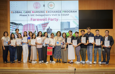 2025 Global Care Nursing Exchange Program (GCNEP) 閉幕儀式合照
