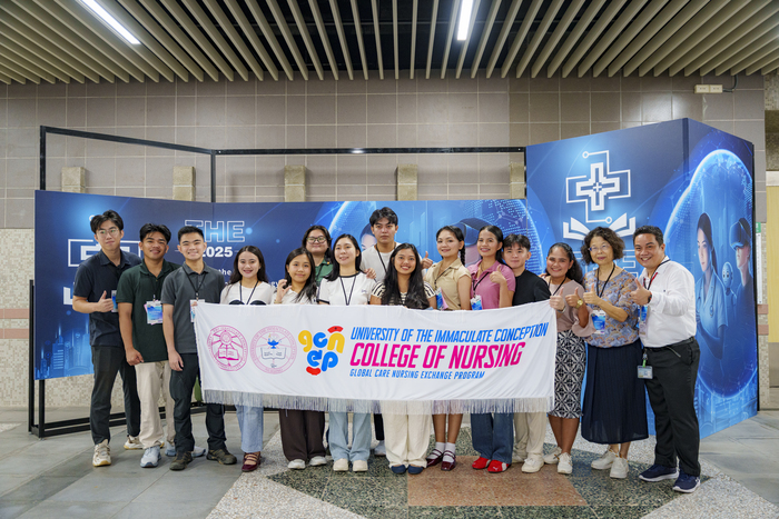 菲律賓聖母無染大學師生參與THE 2025 - Imagining the Future Theme: Convergence of Technology, Healthcare, and Education