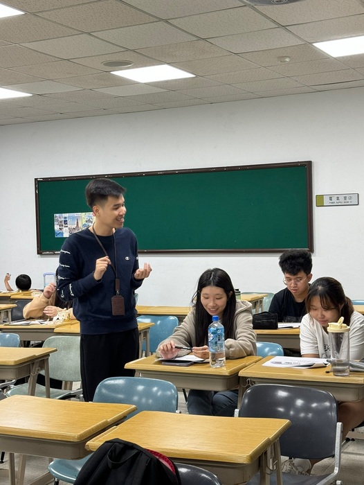 Andy老師和學生的互動