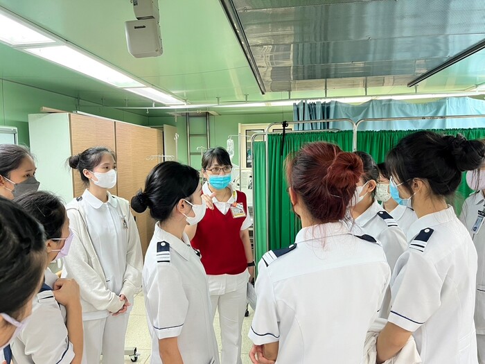 拉曼大學護理系學生林口長庚醫院參訪