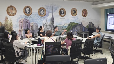 長庚科技大學國際事務處開設英語課程供教職員參與