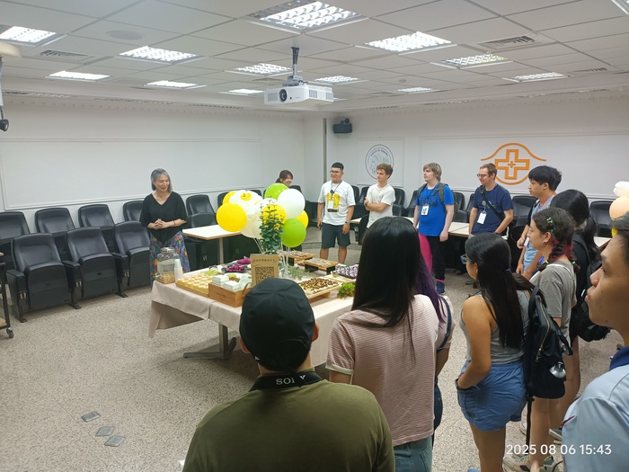 保健營養系向明志華語文化營境外生介紹健康又美味的點心(另開新視窗/jpg檔)圖片